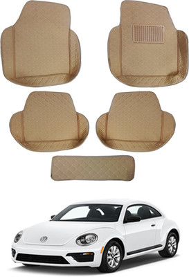 AYW Leatherite 7D Mat For  Volkswagen Beetle(Beige)
