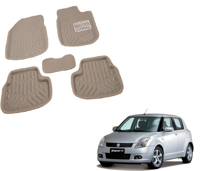 ROSHNEER ENTERPRISES PVC 3D Mat For  Maruti Swift(Beige)