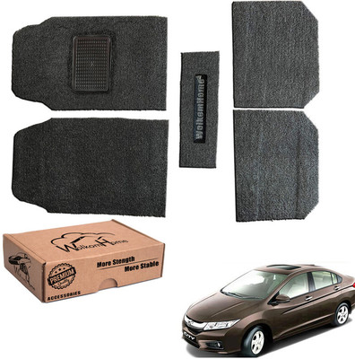 WolkomHome PVC Standard Mat For  Universal For Car(Black)
