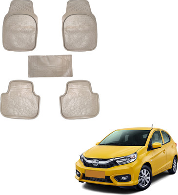 SS FOR YOUR SMART NEEDS Vinyl Standard Mat For  Honda Brio(Beige)