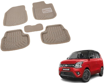 ROSHNEER ENTERPRISES PVC 3D Mat For  Maruti WagonR(Beige)