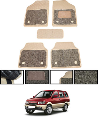 MSNP Leatherite 7D Mat For  Chevrolet Tavera(Beige)