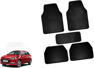 AUTO PEARL Polyester Standard Mat For  Hyundai i20(Black)