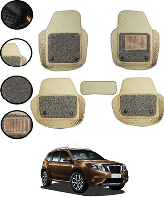 AYW Leatherite 7D Mat For  Nissan Terrano(Beige)