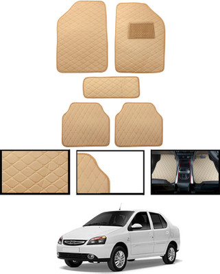 monolive Leatherite Standard Mat For  Tata Indigo(Beige)