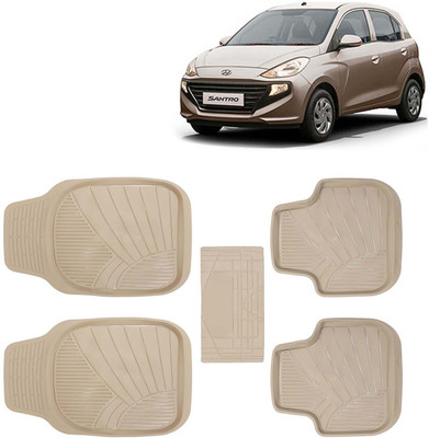 Kingsway PVC Tray Mat For  Hyundai Santro(Beige)