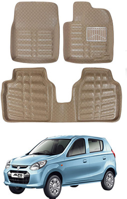 MATIES Plastic 5D Mat For  Maruti Suzuki Alto 800(Beige)