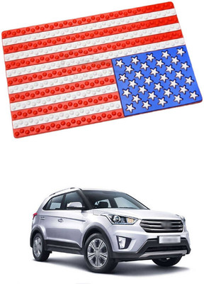 LOVMOTO Plastic Tray Mat For  Hyundai Creta(Multicolor)