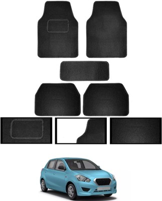 MATIES Fabric Standard Mat For  Datsun Go(Black)