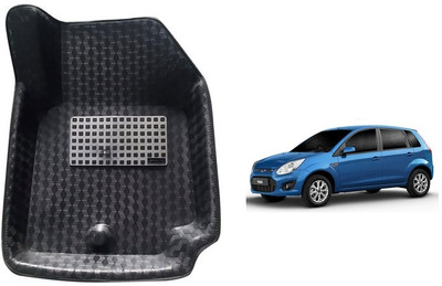 ROSHNEER ENTERPRISES PVC Tray Mat For  Ford Figo(Black)