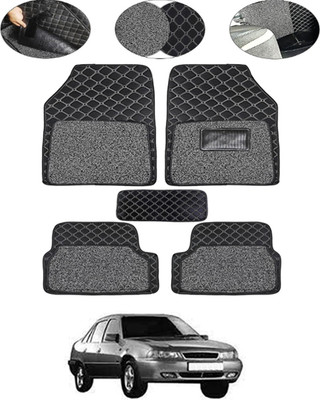 MSNP Leatherite 7D Mat For  Daewoo Cielo(Black)