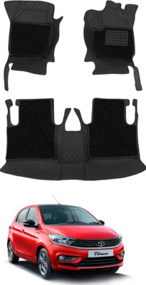 TOFIT ENTERPRISES Leatherite 7D Mat For  Tata Tiago(Black)