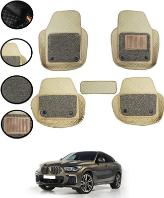 monolive Leatherite Tray Mat For  BMW X6(Beige)