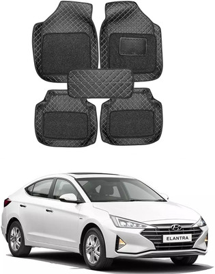 Arnejaa Leatherite 7D Mat For  Hyundai Elantra(Black)