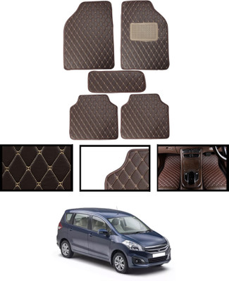 MSNP Leatherite Standard Mat For  Maruti Suzuki Universal For Car(Brown)
