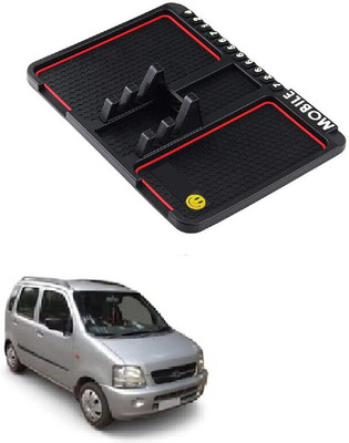 GS Grow n Shine Rubber Standard Mat For  Maruti WagonR(Black)