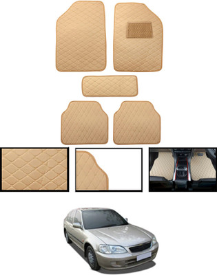 MATIES Leatherite Standard Mat For  Honda City(Beige)