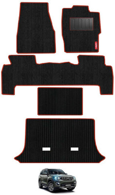 elegant Polypropylene Standard Mat For  Mahindra Scorpio N(Black, Red)