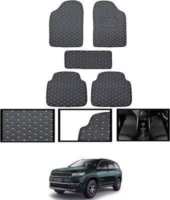 monolive Leatherite Standard Mat For  Jeep Meridian(Black)
