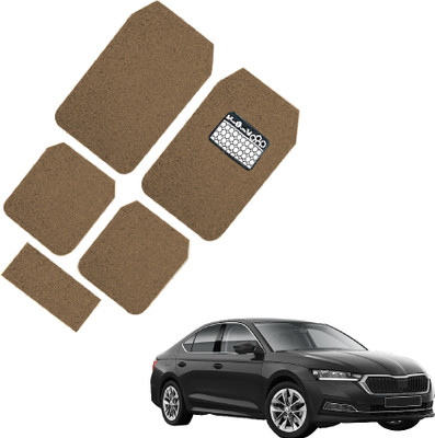 INSURE AUTOMOTIVE PVC Standard Mat For  Skoda Octavia(Beige)