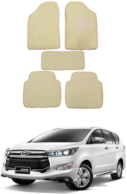 MATIES Leatherite Standard Mat For  Innova Crysta(Beige)