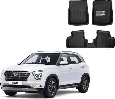 Autorepute Leather 5D Mat For  Hyundai Creta(Black)