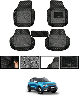 monolive Leatherite Tray Mat For  Citroen Universal For Car(Black)