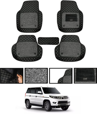 MSNP Leatherite 7D Mat For  Mahindra Bolero Neo(Black)