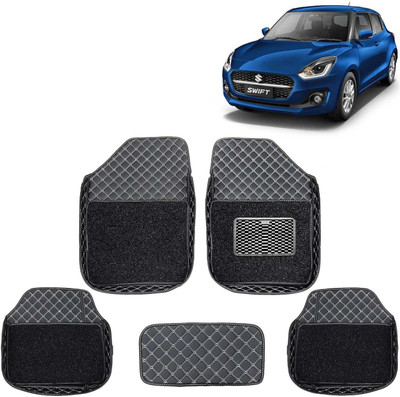 TOFIT ENTERPRISE Leatherite 7D Mat For  Maruti Suzuki Swift(Black)