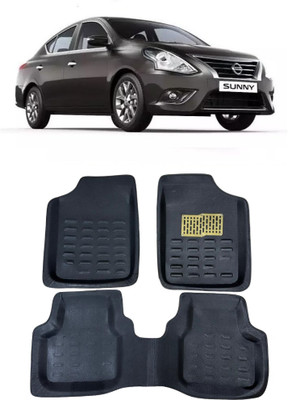 arneja trading company Polyutherine 3D Mat For  Nissan Sunny(Black)