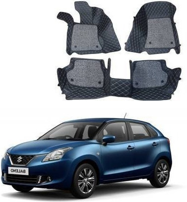 VIAZ VENTURES Leatherite 7D Mat For  Maruti Suzuki Baleno(Black)