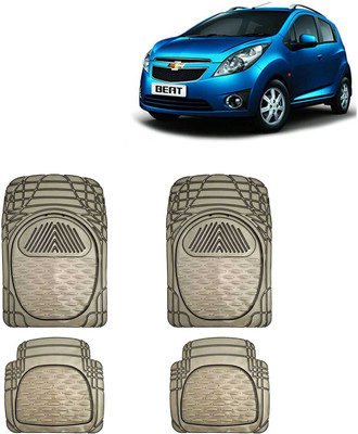 Kingsway PVC Standard Mat For  Chevrolet Beat(Brown)