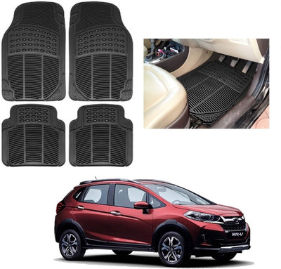 ROSHNEER ENTERPRISES Rubber Standard Mat For  Honda WRV(Black)