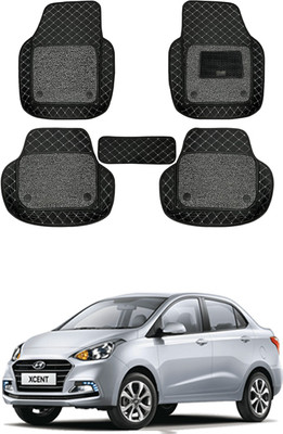 MATIES Leatherite 7D Mat For  Hyundai Xcent(Beige)