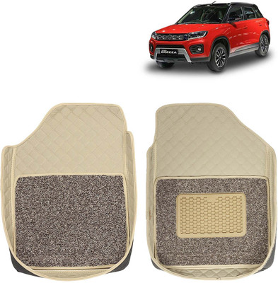Kingsway Leatherite 7D Mat For  Maruti Suzuki Vitara Brezza(Beige)