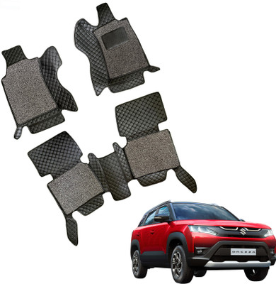 Mecarnic Leatherite 7D Mat For  Maruti Suzuki New Brezza(Black)