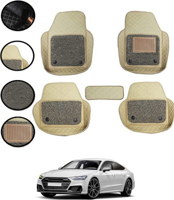 zplus Leatherite 7D Mat For  Audi S7(Beige)