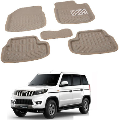 ROSHNEER ENTERPRISES PVC 3D Mat For  Mahindra Bolero Neo(Beige)