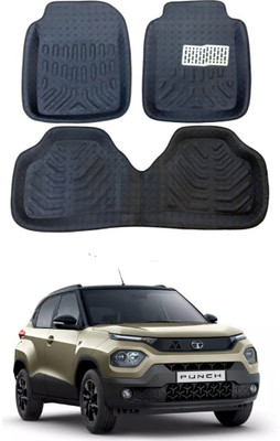 ARNEJA Polyutherine 3D Mat For  Tata Punch(Black)