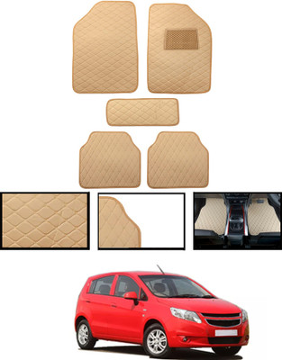 MSNP Leatherite Standard Mat For  Chevrolet Sail UVA(Beige)