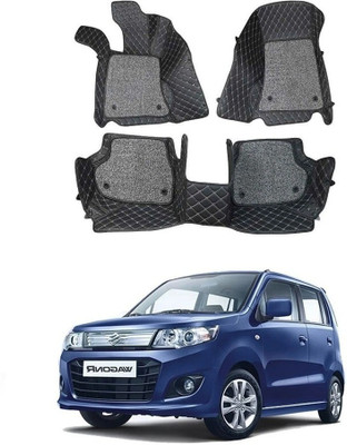FF TRADERS Leatherite 7D Mat For  Maruti Suzuki WagonR(Black)