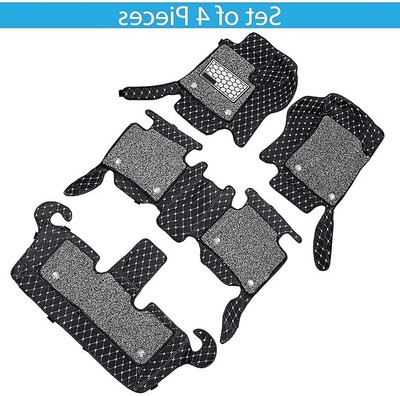 STYLE CHOICE Vinyl 7D Mat For  Mahindra XUV700, XUV700 (5 Seater)(Black)