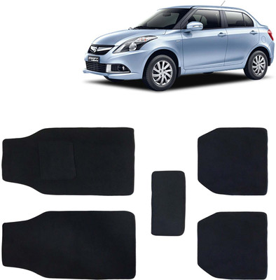 Kingsway Fabric Standard Mat For  Maruti Suzuki Swift Dzire(Black)