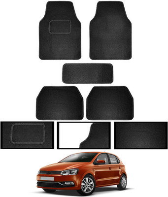MATIES Fabric Standard Mat For  Volkswagen Polo(Black)