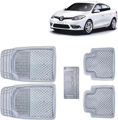 Kingsway PVC Tray Mat For  Renault Fluence(Clear)