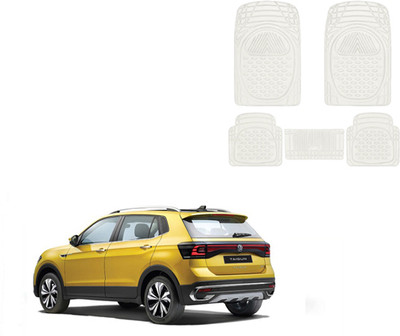 Autorepute Rubber Standard Mat For  Volkswagen Tiguan(White)