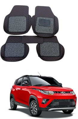 ARNEJA Leatherite 7D Mat For  Mahindra KUV100(Black)