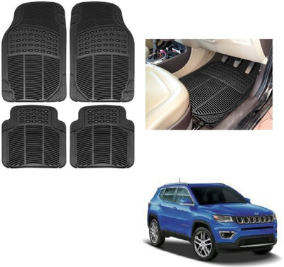 ROSHNEER ENTERPRISES Rubber Standard Mat For  Tata Harrier(Black)
