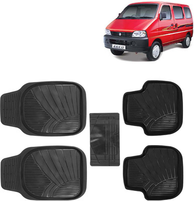 Kingsway PVC Tray Mat For  Maruti Suzuki Eeco(Black)