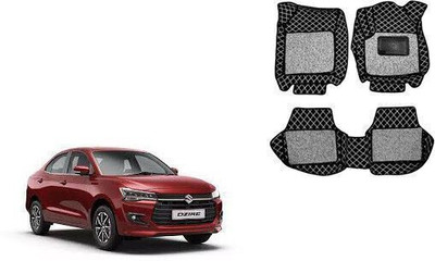Autorepute Leather 7D Mat For  Maruti Suzuki New Dzire(Black)